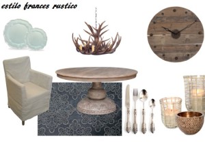 Estilo francés rustico